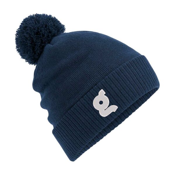 Snow Goose Fleece Lined Thermal French Navy Beanie